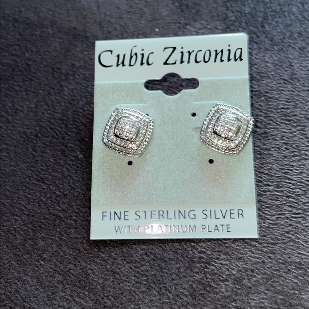 Cubic Zirconia Earings